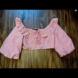 ZARA CROPPED TOP